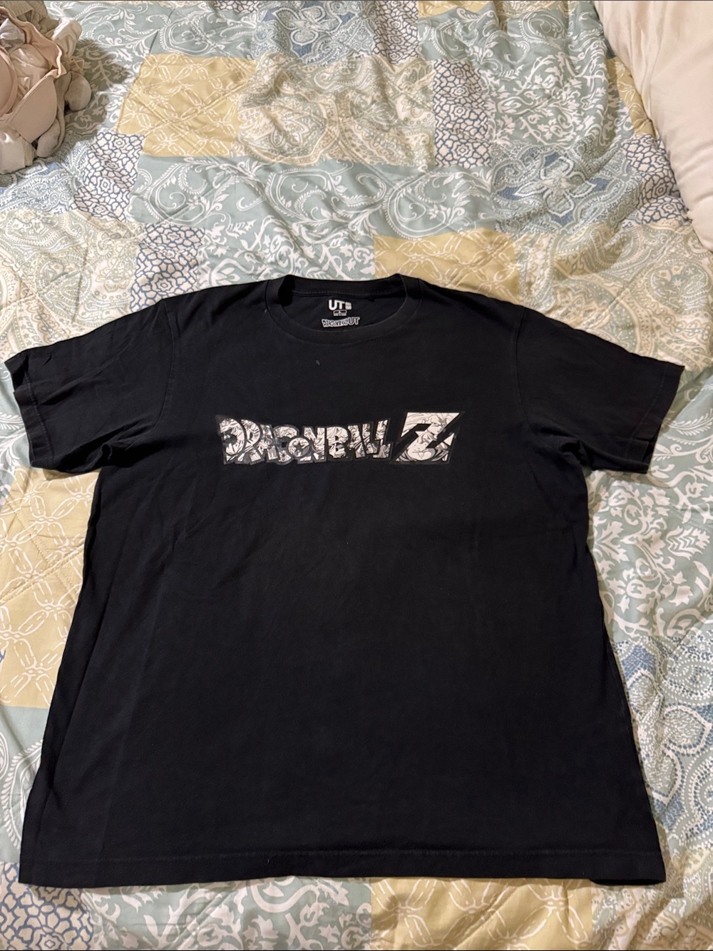 Uniqlo Dragon Ball Z Logo Tee - Black